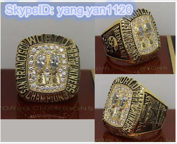 1984 NFL Super Bowl XIX San Francisco 49ers Championship Ring