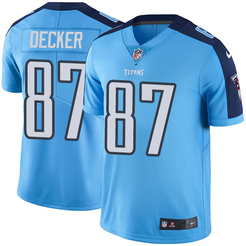 Nike Titans Light Blue Team Color Men's Stitched NFL Vapor Untouchable Limited Jersey