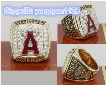 2002 Baseball Championship Rings Anaheim Angels World Series Ring