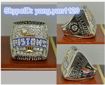 2004 NBA Championship Rings Detroit Pistons Basketball World Championship Ring 2004 NBA Championship Rings Detroit Pistons Basketball World Championship Ring
