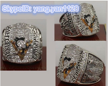 2009 NHL Championship Rings Pittsburgh Penguins Stanley Cup Ring