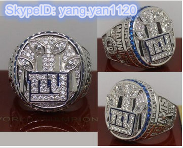 2011 NFL Super Bowl XLVI New York Giants Championship Ring