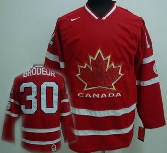 Ice 2010 OLYMPIC Team Canada 30 Brodeur white Ice 2010 OLYMPIC Team Canada 30 Brodeur white