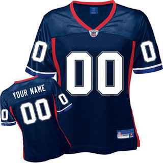 Buffalo Bills Women Customized Blue Jersey