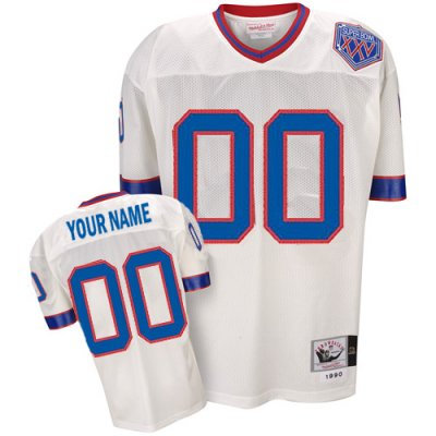 Customized Buffalo Bills Jersey White Football Jersey