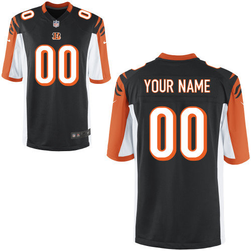 Men's Nike Cincinnati Bengals Customized Game Team Color Jerseys (S-4XL)