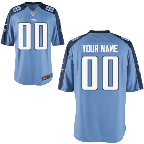 Men's Nike Tennessee Titans Customized Game Team Color Jerseys (S-4XL)