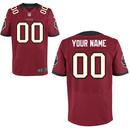 Men's Nike Tampa Bay Buccaneers Customized Elite Team Color Jerseys