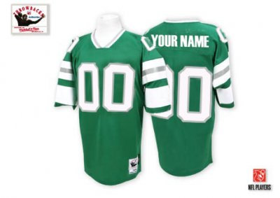 Customized Philadelphia Eagles Jersey Throwback Green Football Jersey