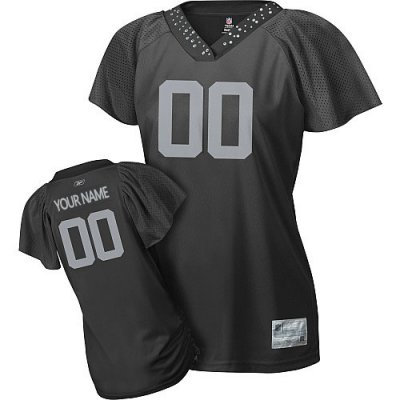 Customized Oakland Raiders Jersey Women Field Flirt Fashion Football Jersey