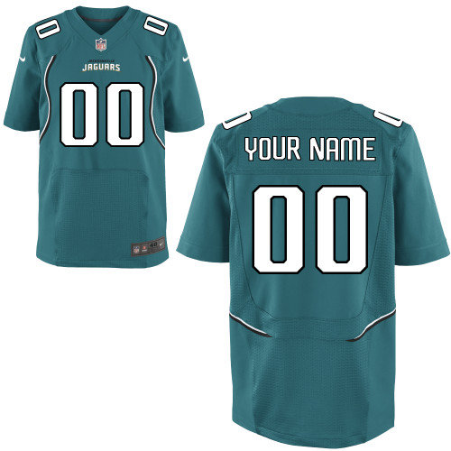 Men's Nike Jacksonville Jaguars Customized Elite Team Color Jerseys