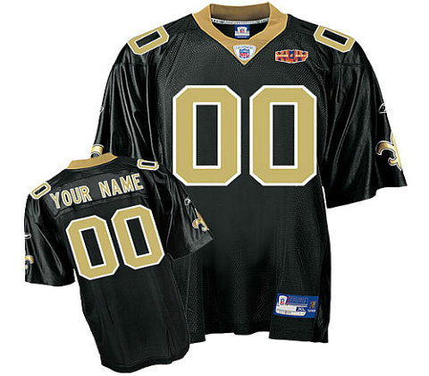 New Orleans Saints Super Bowl XLIV Customized Replica Team Color Jerseys New Orleans Saints Super Bowl XLIV Customized Replica Team Color Jerseys