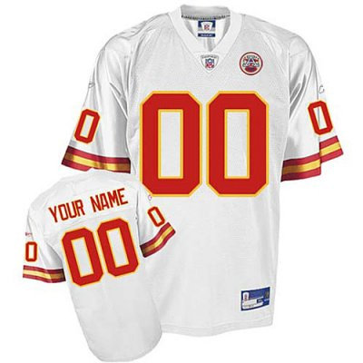 Customized Kansas City Chiefs Jersey Eqt White Football Jersey