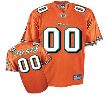 Miami Dolphins Customized Alternate Jersey (S-5XL)