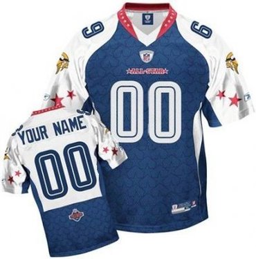Customized Minnesota Vikings Jersey 2010 Pro Bowl Nfc Football Jersey