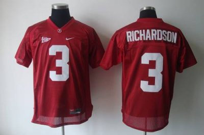 Crimson Tide #3 Trent Richardson Red Embroidered NCAA Jersey Crimson Tide #3 Trent Richardson Red Embroidered NCAA Jersey