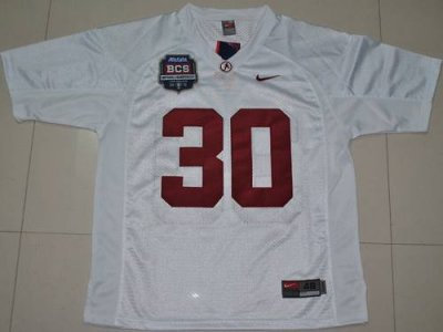 Crimson Tide #30 Donot Hightower White 2012 BCS Championship Patch Embroidered NCAA Jersey Crimson Tide #30 Donot Hightower White 2012 BCS Championship Patch Embroidered NCAA Jersey