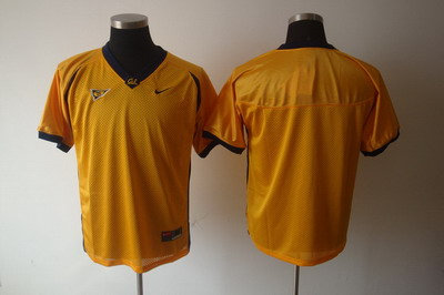 NCAA California Golden Bears Blank Yellow jersey NCAA California Golden Bears Blank Yellow jersey