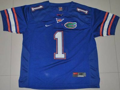Gators #1 Chris Rainey Blue Embroidered NCAA Jersey
