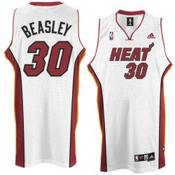 Miami Heat Beasley #30 white jersey Miami Heat Beasley #30 white jersey