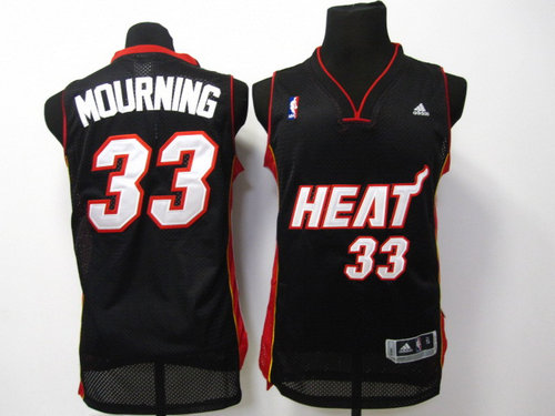 NBA miami heat 33 Mourning black jersey