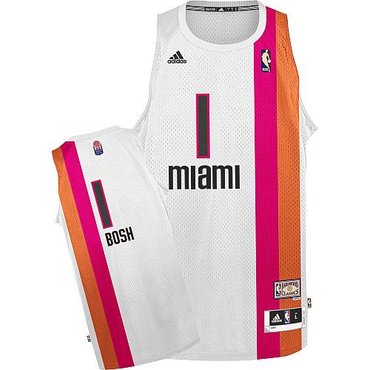 Miami Floridians 1 Chris Bosh ABA Hardwood Classic Swingman Jersey