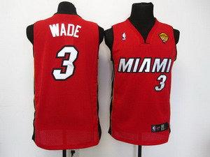 miami heat 3 wade Swingman red 2011 Finals
