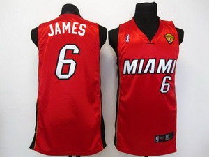 miami heat 6 james red 2011 Finals