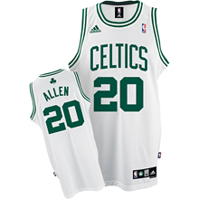 Boston Celtics 20 Ray Allen Swingman home white Jersey
