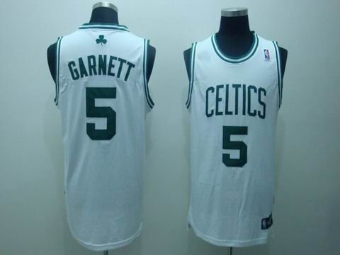 boston celtics #5 garnett whtie(special edition) boston celtics #5 garnett whtie(special edition)