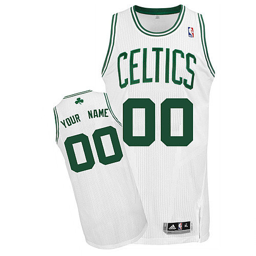 Celtics Personalized Authentic White Jersey Celtics Personalized Authentic White Jersey