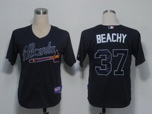 Atlanta Braves 37 Beachy Blue Cool Base