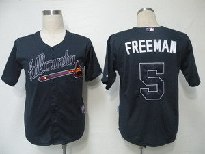 MLB Jerseys Atlanta Braves 5 Freeman Black Cool Ba MLB Jerseys Atlanta Braves 5 Freeman Black Cool Ba