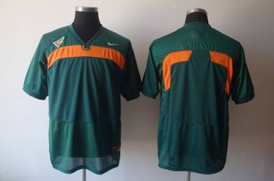 Hurricanes Blank Green Embroidered NCAA Jerseys Hurricanes Blank Green Embroidered NCAA Jerseys