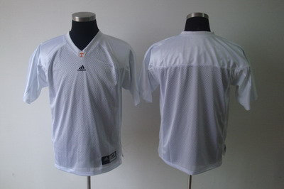 NCAA Tennessee vols blank white jerseys