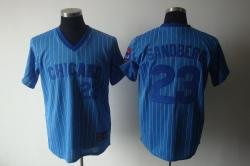 MLB Chicago Cubs #23 SANDBERG blue Jerseys MLB Chicago Cubs #23 SANDBERG blue Jerseys