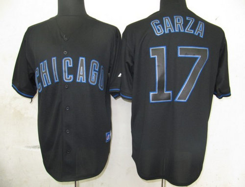 MLB Chicago Cubs 17 Garza Black Fashion Jerseys MLB Chicago Cubs 17 Garza Black Fashion Jerseys