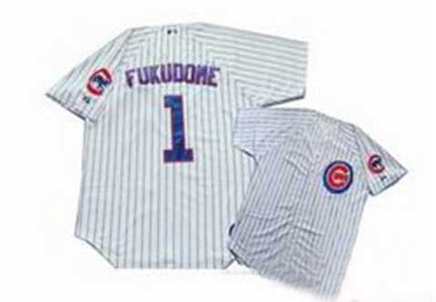 MLB Majestic Chicago Cubs 1 Kosuke Fukudome White Baseball Jersey MLB Majestic Chicago Cubs 1 Kosuke Fukudome White Baseball Jersey