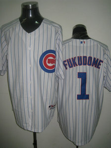 Chicago Cubs #1 K Fukudome Home Jerseys Chicago Cubs #1 K Fukudome Home Jerseys