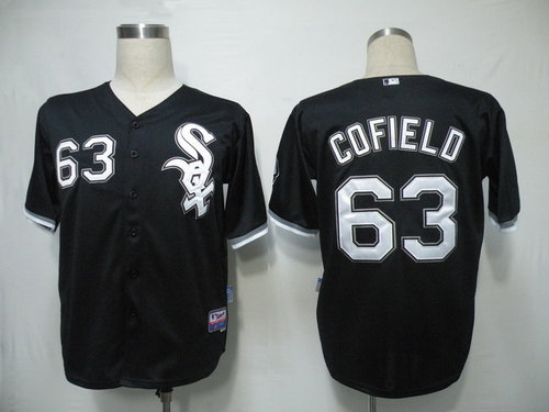mlb chicago white sox #63 Cofield Black mlb chicago white sox #63 Cofield Black