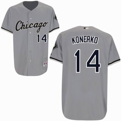 KIDS Chicago White Sox 14 Paul Konerko grey