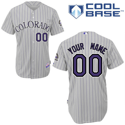 Colorado Rockies Personalized custom White Jersey Colorado Rockies Personalized custom White Jersey
