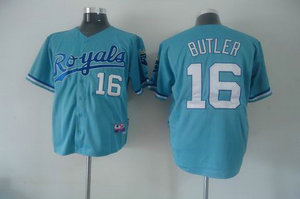 kansas city royals 16 butler blue butler cool base
