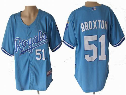 Kansas City Royals 51 Jonathan Broxton Light Blue Jersey Kansas City Royals 51 Jonathan Broxton Light Blue Jersey