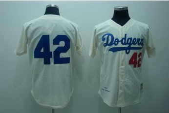 Los Angeles Dodgers #42 robinson m&n cream Los Angeles Dodgers #42 robinson m&n cream
