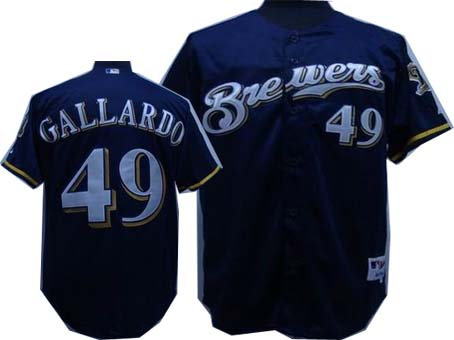 Milwaukee Brewers 49 BLUE GALLARDO NEW