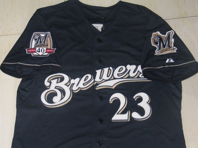 MLB Jerseys Milwaukee Brewers 23