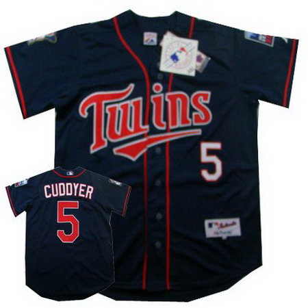Minnesota Twins 5 Michael Cuddyer Navy Blue Jersey (2010 Patch) Minnesota Twins 5 Michael Cuddyer Navy Blue Jersey (2010 Patch)