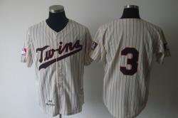 Minnesota Twins #3 killebrew White Jerseys