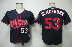 Minnesota Twins 53 Blackburn Dark Blue